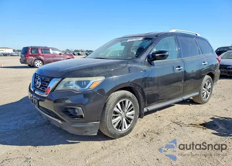 2017 Nissan Pathfinder S from USA, damaged, VIN 5N1DR2MN3HC694522
